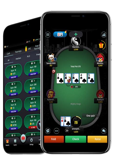 mobile poker apps real money